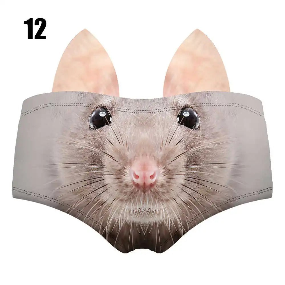Kitty Cat 3D Ears Panties