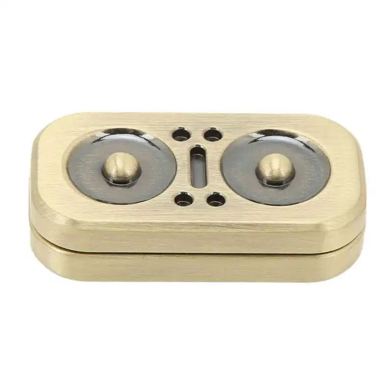 New 2 in 1 Owl Fidget Slider Metal Spinner