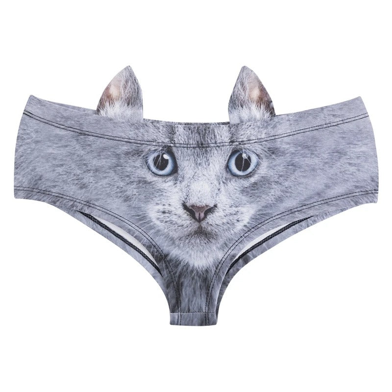 Kitty Cat 3D Ears Panties
