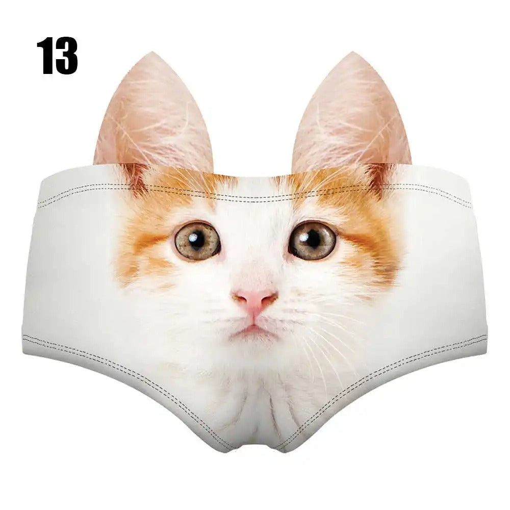 Kitty Cat 3D Ears Panties